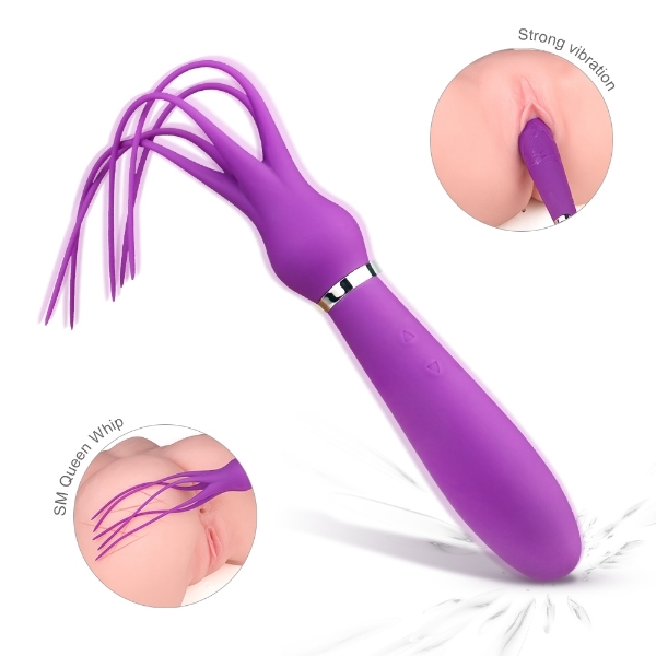 תמונה של ויברטור נטען בשילוב שוט הצלפה Squid