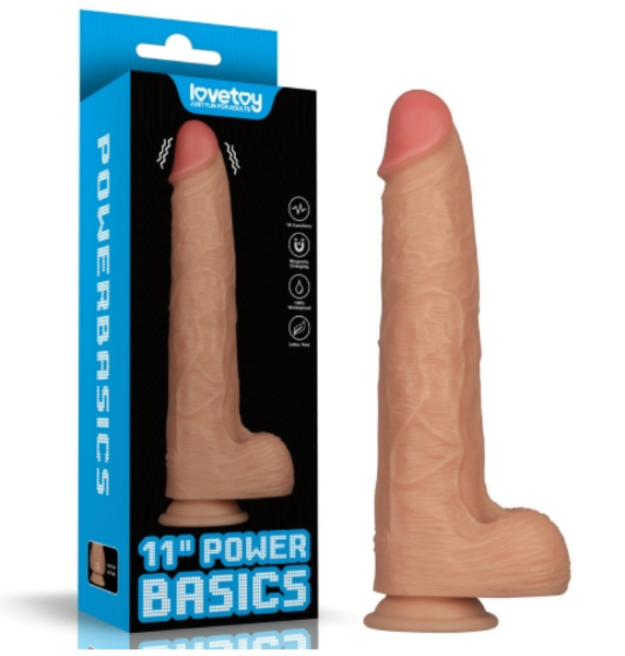 תמונה של דילדו רוטט ונטען 28 ס״מ