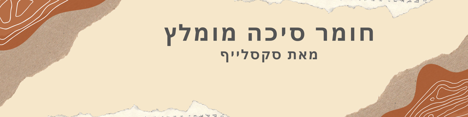 חומר סיכה מומלץ