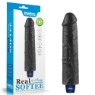 תמונה של דילדו שחור רוטט 21 ס"מ ונטען SOFTEE