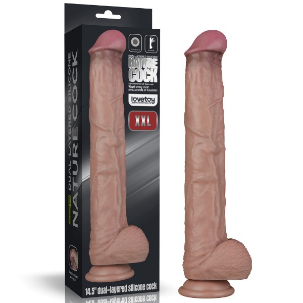 תמונה של דילדו ענק 29.8 ס"מ מסיליקון מטורף COCK XXL