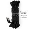תמונה של חבל קשירה 10 מטר שחור  Silky Bondage Rope