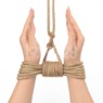 תמונה של חבל קשירה 10 מטר מקנבוס  Hemp Bondage Rope