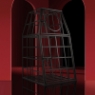 כלוב מין metal cage bdsm